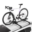 VEVOR Folding Roof Top Bike Rack Heavy Duty Car Bicycle Upright Mount Rack Lock
