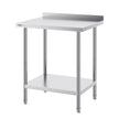 VEVOR 24 x 30 x 36 Inch Stainless Steel Work Table, Commercial Food Prep Worktable Heavy Duty Prep Worktable, Metal Work Table with Adjustable Height for Restaurant, Home and Hotel