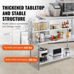 VEVOR Double Overshelf Stainless Steel Overshelf 2-Tier 12