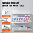 VEVOR Double Overshelf Stainless Steel Overshelf 2-Tier 12
