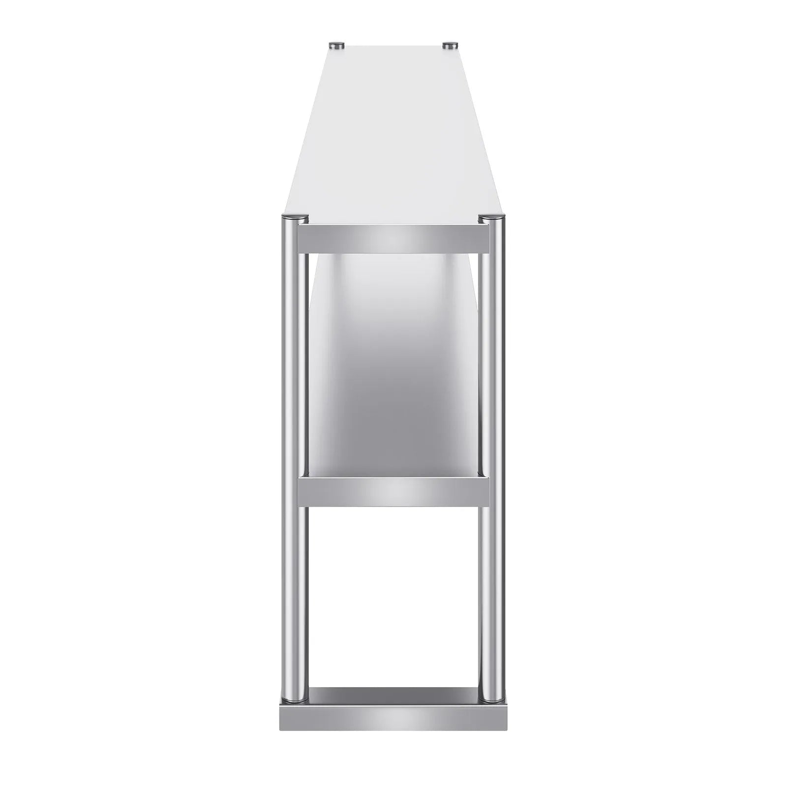 VEVOR Double Overshelf Stainless Steel Overshelf 2-Tier 12
