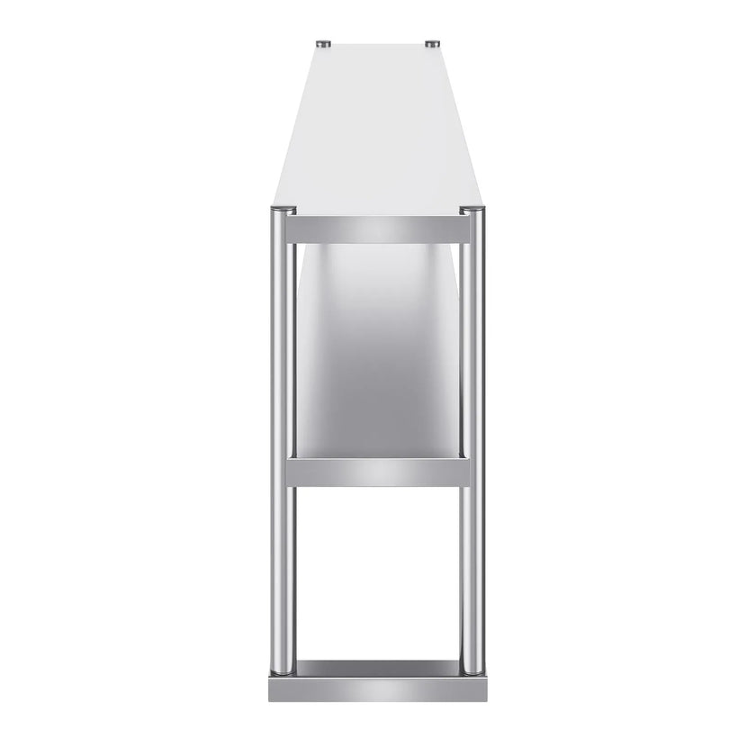 VEVOR Double Overshelf Stainless Steel Overshelf 2-Tier 12