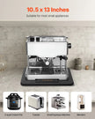 VEVOR Appliance Slider 10.5 x 13 in Sliding Tray for Coffee Maker Black