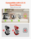 VEVOR Mixer Slider Oval 14.5 x 9.4-inch for Tilt Head 4.5-5 Qt Stand Mixer