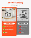 VEVOR Mixer Slider Oval 14.5 x 9.4-inch for Tilt Head 4.5-5 Qt Stand Mixer