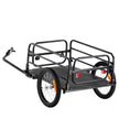 VEVOR Bike Cargo Trailer, 160 lbs Load Capacity, Heavy-Duty Bicycle Wagon Cart, Foldable Compact Storage & Quick Release with Universal Hitch, 16