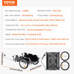 VEVOR Bike Cargo Trailer, 100 lbs Load Capacity, Heavy-Duty Bicycle Wagon Cart, Foldable Compact Storage & Quick Release with Universal Hitch, 16