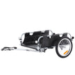 VEVOR Bike Cargo Trailer, 100 lbs Load Capacity, Heavy-Duty Bicycle Wagon Cart, Foldable Compact Storage & Quick Release with Universal Hitch, 16