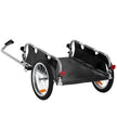 VEVOR Bike Cargo Trailer, 100 lbs Load Capacity, Heavy-Duty Bicycle Wagon Cart, Foldable Compact Storage & Quick Release with Universal Hitch, 16
