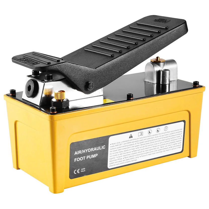 VEVOR Air Hydraulic Pump Air Actuated Foot Pump 10,000PSI Frame Machine Pump