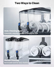 VEVOR Commercial Slushy Machine 15Lx2 Tank Margarita Smoothie Frozen Drink Maker