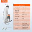 VEVOR Linear Actuator 12V, 6 Inch High Speed 0.55