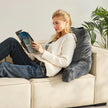 VEVOR Reading Pillow Large Size Bed Pillow with Shredded Memory Foam Washable