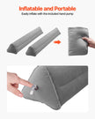 VEVOR Bed Bumper for Toddlers 47.4-inch Inflatable Bed Guard Rail with Hand Pump