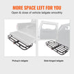 VEVOR 53 x 19 x 5 in Hitch Cargo Carrier, 500lb Capacity Trailer Hitch Mount Cargo Basket, Steel Luggage Carrier Rack Fits 2