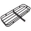 VEVOR 53 x 19 x 5 in Hitch Cargo Carrier, 500lb Capacity Trailer Hitch Mount Cargo Basket, Steel Luggage Carrier Rack Fits 2