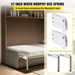 VEVOR DIY Murphy Bed Hardware Kit Horizontal Mounting Wall Bed Springs Mechanism Heavy Duty Bed Support Hardware DIY Kit for Queen Twin Size Bed
