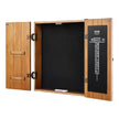 VEVOR Solid Wood Dartboard Cabine Official Size (Dartboard Not Included)