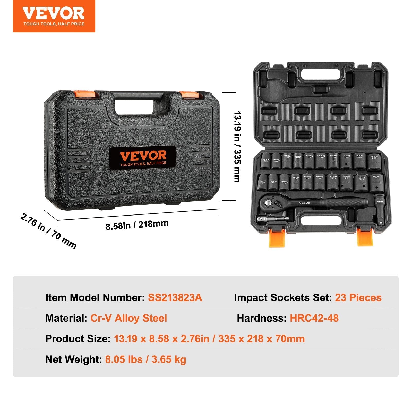 VEVOR 1/2