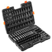 VEVOR Impact Sockets Set 130PCS 6-Point 3/8