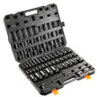 VEVOR Impact Sockets Set 43pcs 6-Point 1/2in Drive Bit Ratchet Tool Kit Case