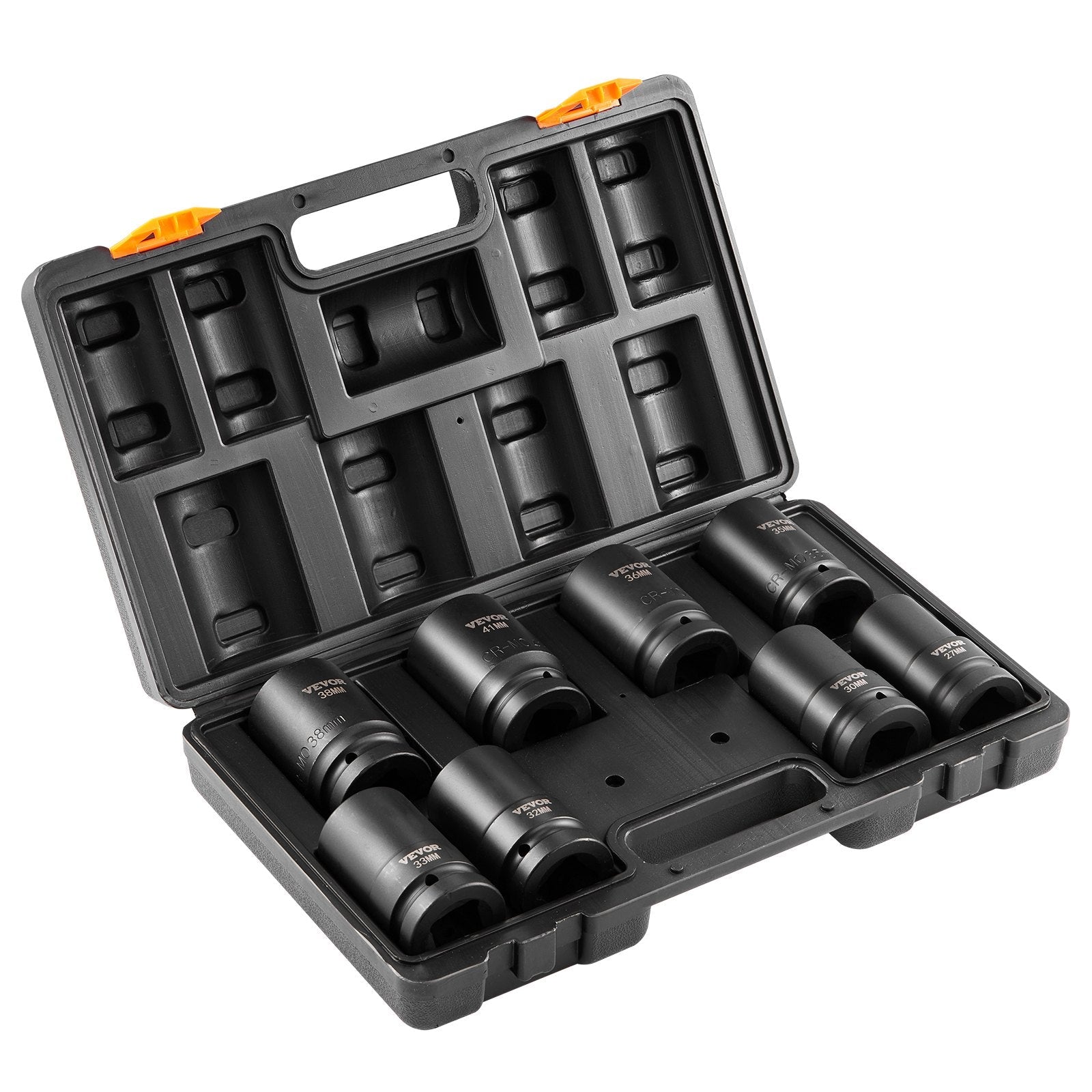 VEVOR Impact Sockets Set 8pcs 6-Point 1