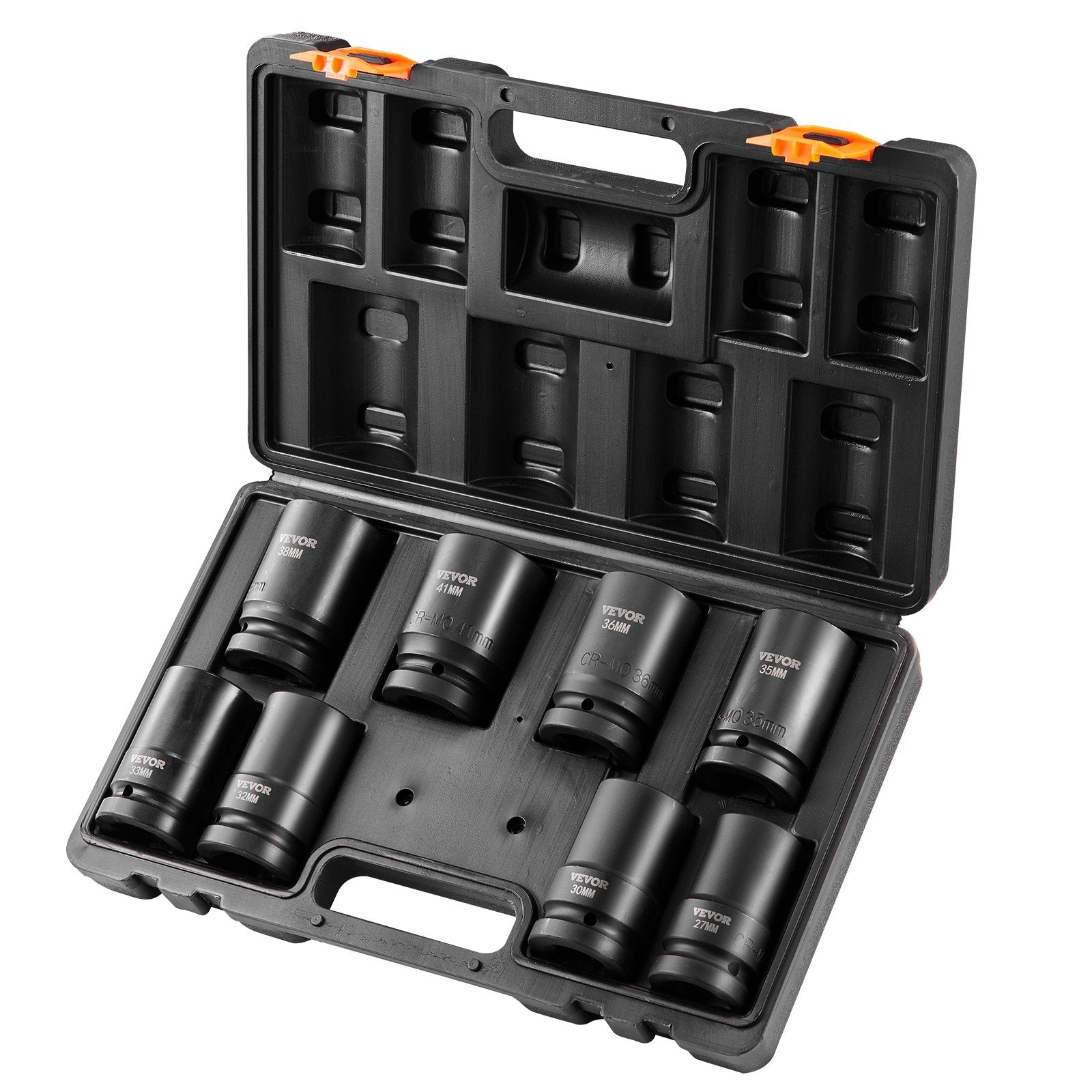 VEVOR Impact Sockets Set 8pcs 6-Point 1