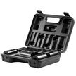 VEVOR Impact Sockets Set 11pcs 6-Point 3/8in Drive Bit Ratchet Tool Kit Case