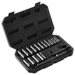 VEVOR Impact Sockets Set 18pcs 6-Point 3/8