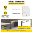 VEVOR DIY Murphy Bed Hardware Kit Vertical Mounting Wall Bed Springs Mechanism Heavy Duty Bed Support Hardware DIY Kit for King Queen Bed