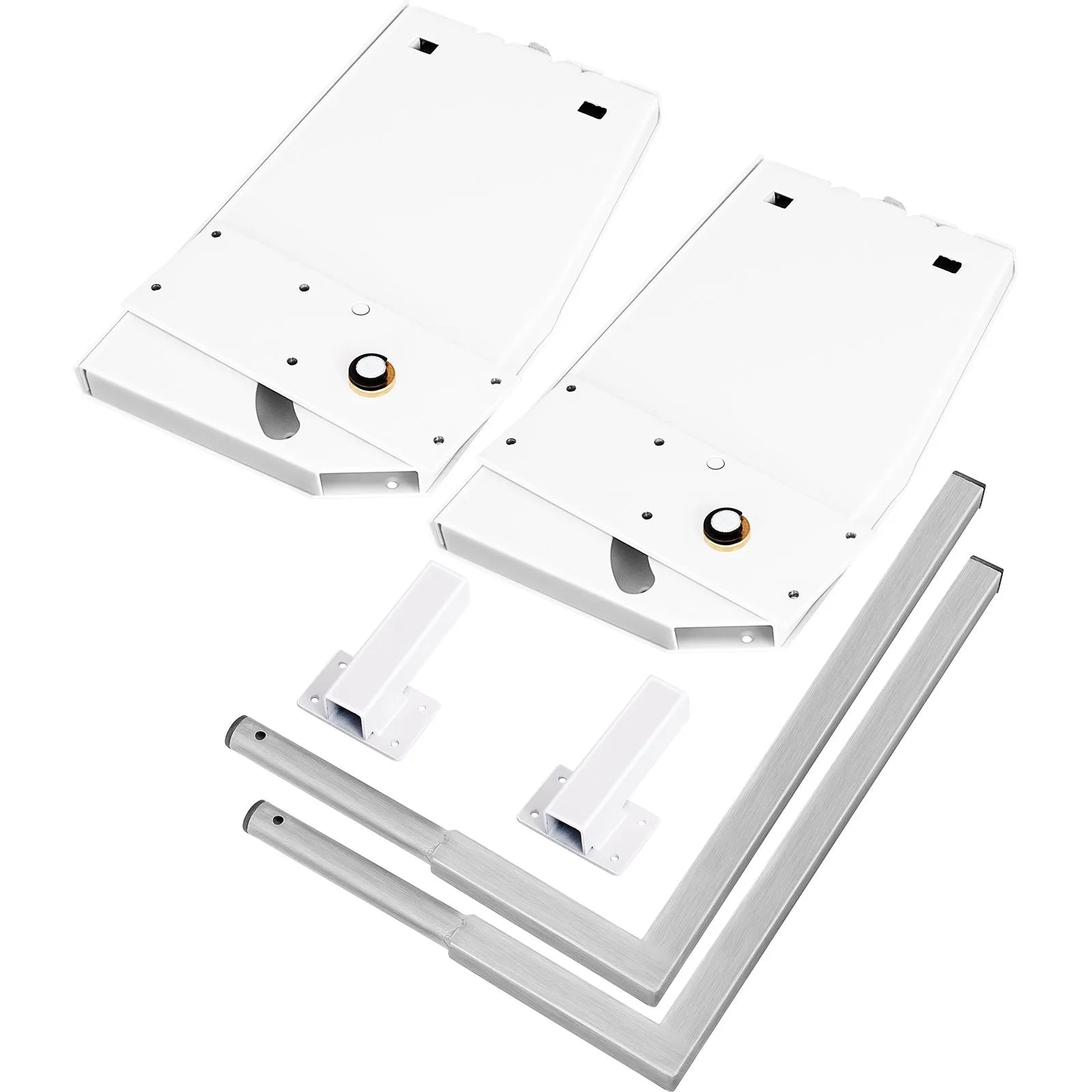 VEVOR DIY Murphy Bed Hardware Kit Vertical Mounting Wall Bed Springs Mechanism Heavy Duty Bed Support Hardware DIY Kit for King Queen Bed