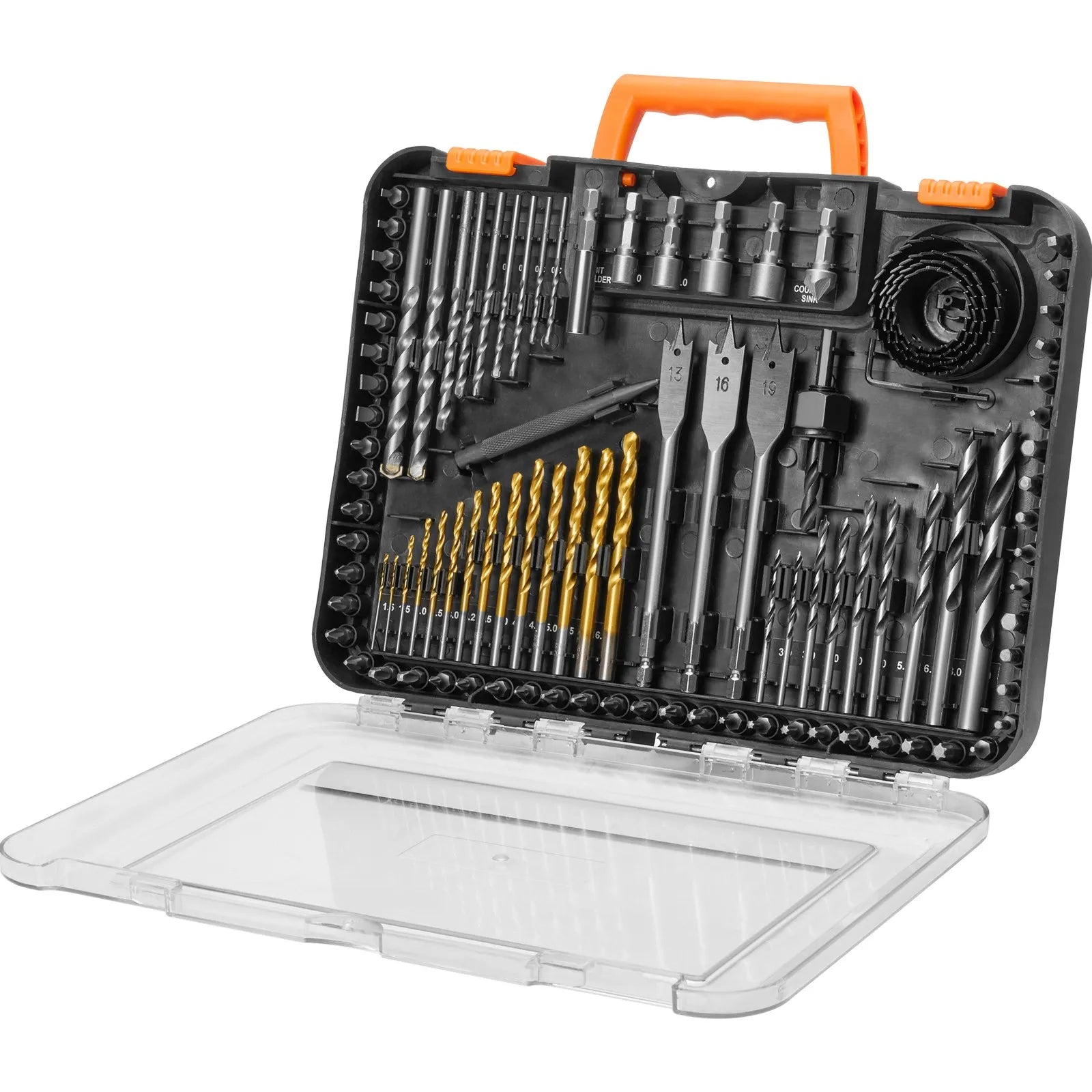 VEVOR Drill Bit Set 100PCS Screwdriver Bit Set with Carrying Case Multi-purpose