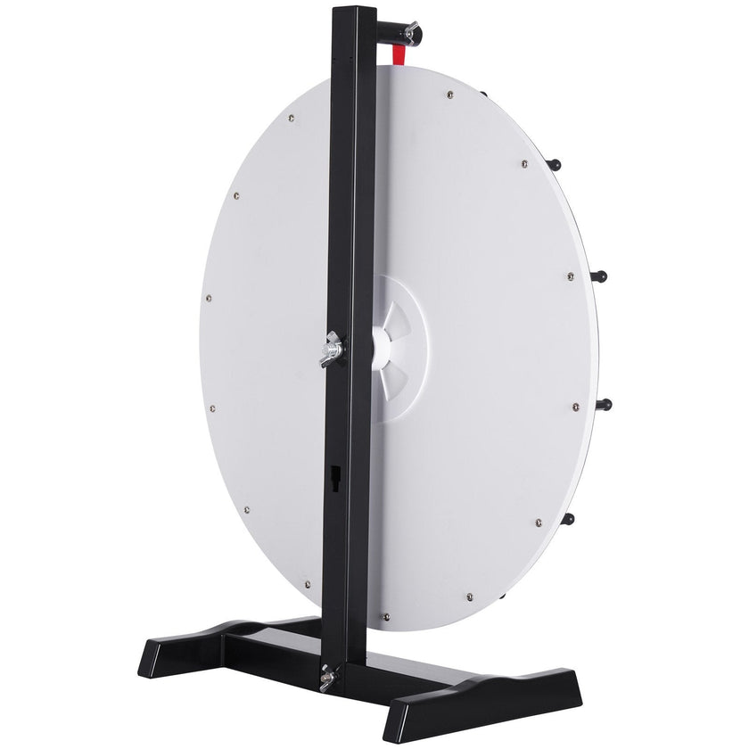VEVOR 18 inch Spinning Prize Wheel, 14 Slots Tabletop Spinner, Heavy Duty Roulette Wheel with a Dry Erase and 2 Markers, Win Fortune Spin Games in Party Pub Trade Show Carnival