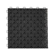 VEVOR Garage Tiles Interlocking, 12 x 12 x 0.53 inch 50 Pack Garage Floor Covering Tiles, Non-Slip Double-Sided Texture Garage Flooring Tiles, for Garages, Basements, Repair Shops, Black