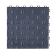 VEVOR Garage Tiles Interlocking, 12 x 12 x 0.53 inch 50 Pack Garage Floor Covering Tiles, Non-Slip Double-Sided Texture Garage Flooring Tiles, for Garages, Basements, Repair Shops, Graphite Gray