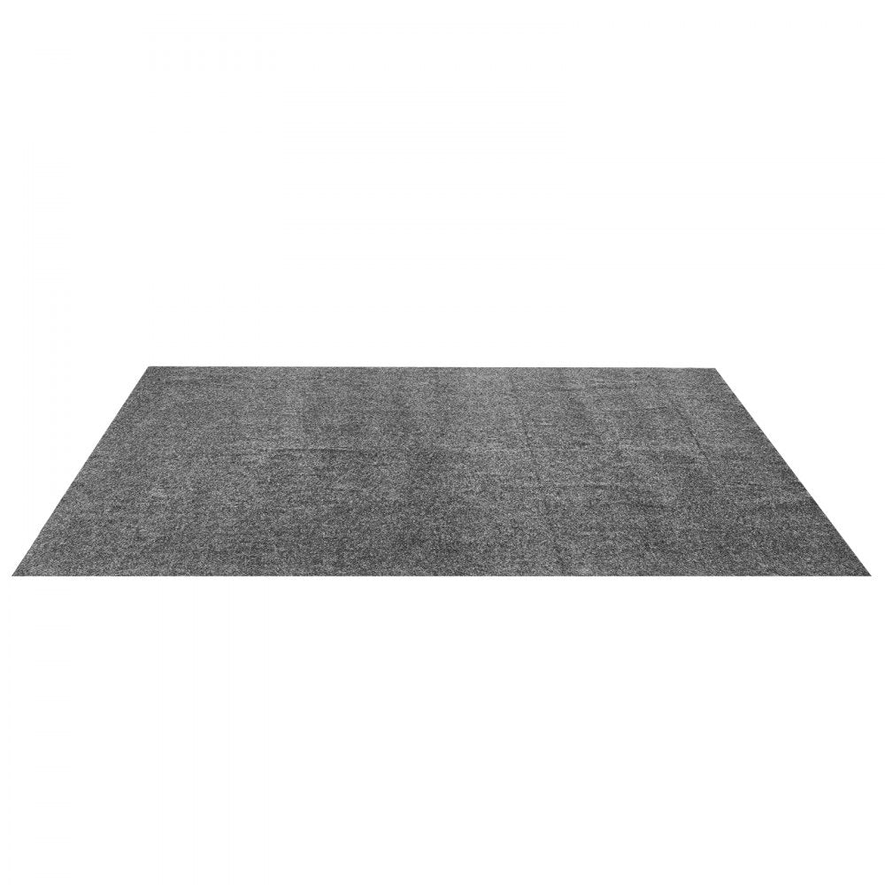 VEVOR Waterproof Garage Floor Mat for Under Car, Non-slip 6.6'x8.5' Compact Size Heavy Duty Containment Mat, Protects Garage Floor from Water, Mud and Oil, For Garages,Greenhouses,Entrance