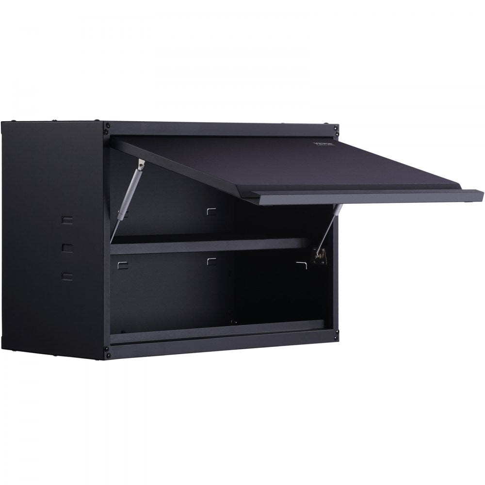 VEVOR Wall-Mounted Metal Storage Cabinet w/ Adjustable Shelf 120lbs per Shelf