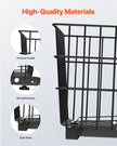 VEVOR Scooter Rear Basket Heavy Duty Mobility Basket with Handle 1 in Receiver