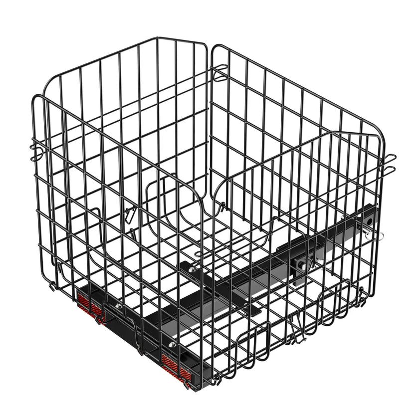 VEVOR Scooter Rear Basket Folding Basket 1-inch Receiver Pride Mobility Scooter