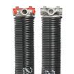 VEVOR Garage Door Torsion Springs, Pair of 0.207 x 2 x 22inch, 16000 Cycles, Garage Door Springs with Non-Slip Winding Bars, Gloves and Mounting Wrench, Electrophoresis Coated for Replacement