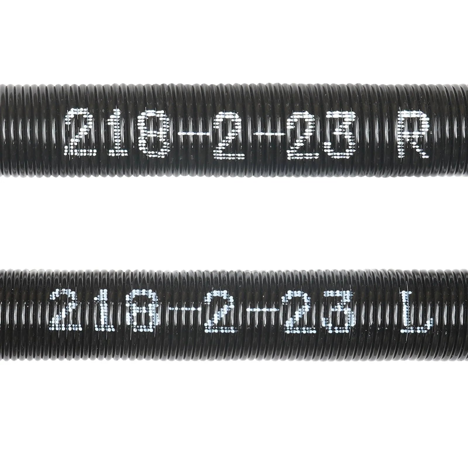 VEVOR Garage Door Torsion Springs, Pair of 0.218 x 2 x 23inch, 16000 Cycles, Garage Door Springs with Non-Slip Winding Bars, Gloves and Mounting Wrench, Electrophoresis Coated for Replacement