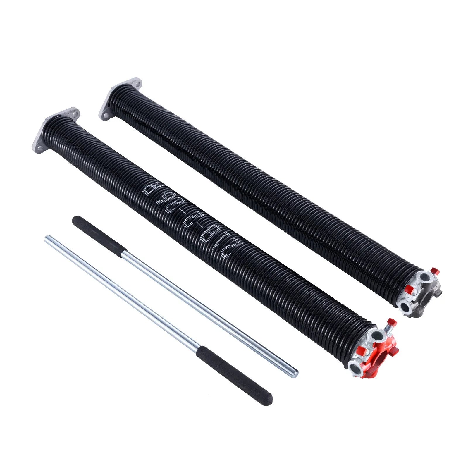 VEVOR Garage Door Torsion Springs Pair of 0.218 x 2 x 26 inch with Winding Bars