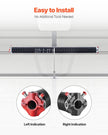 VEVOR Garage Door Torsion Springs Pair of 0.225 x 2 x 27 inch with Winding Bars