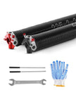 VEVOR Garage Door Torsion Springs Pair of 0.225 x 2 x 24 inch with Winding Bars