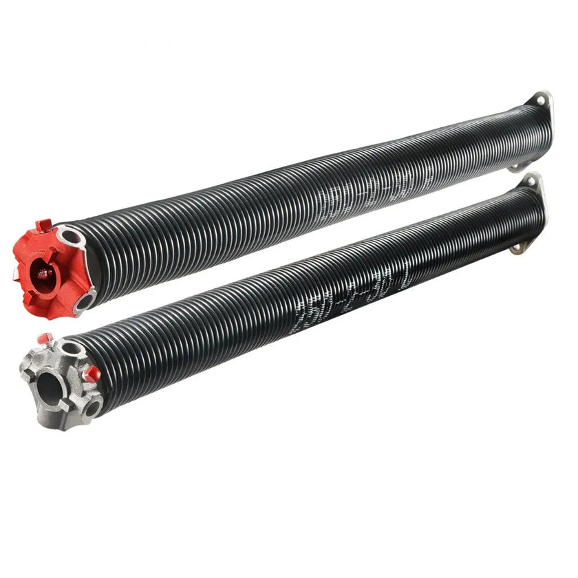 VEVOR Garage Door Torsion Springs, Pair of 0.25 x 2 x 30inch, 16000 Cycles, Garage Door Springs with Non-Slip Winding Bars, Gloves and Mounting Wrench, Electrophoresis Coated for Replacement