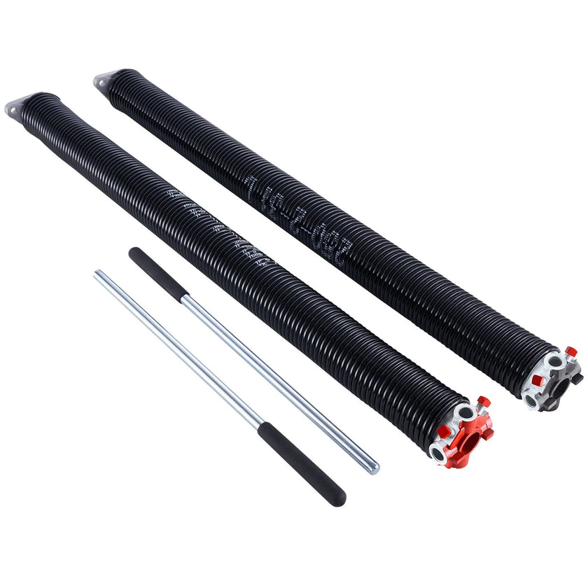 VEVOR Garage Door Torsion Springs Pair of 0.25 x 2 x 31 inch with Winding Bars