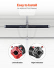 VEVOR Garage Door Torsion Springs Pair of 0.25 x 2 x 32 inch with Winding Bars