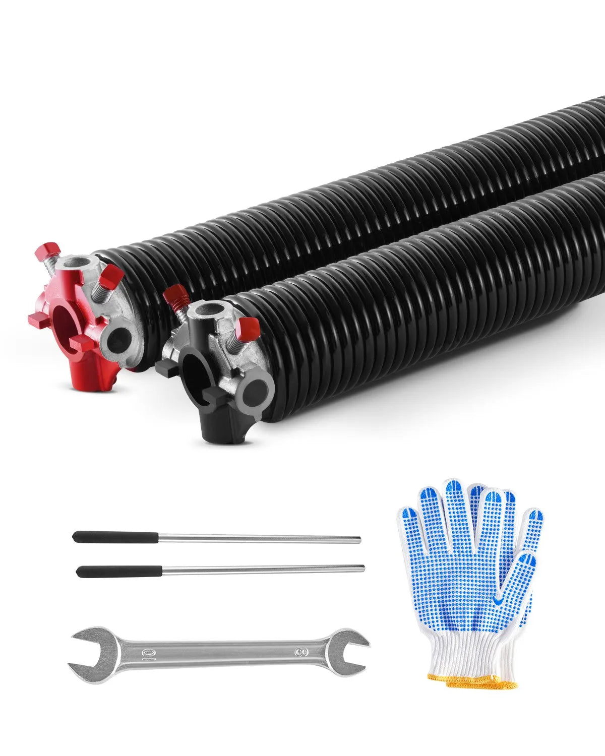 VEVOR Garage Door Torsion Springs Pair of 0.25 x 2 x 32 inch with Winding Bars