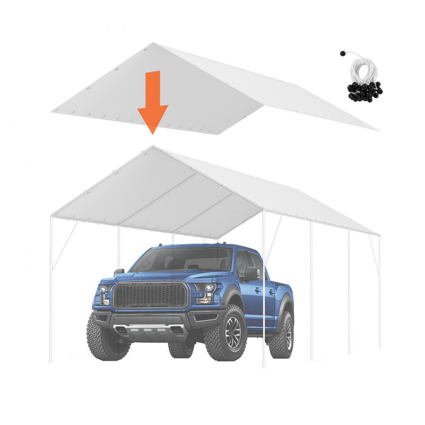 VEVOR 10x20FT Pop up Canopy with Removable Sidewalls, Instant Canopies Portable Gazebo & Wheeled Bag, UV Resistant Waterproof, Enclosed Canopy Tent for Outdoor Events, Patio, Backyard, Party, Parking