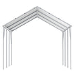 VEVOR 10x20FT Pop up Canopy with Removable Sidewalls, Instant Canopies Portable Gazebo & Wheeled Bag, UV Resistant Waterproof, Enclosed Canopy Tent for Outdoor Events, Patio, Backyard, Party, Parking